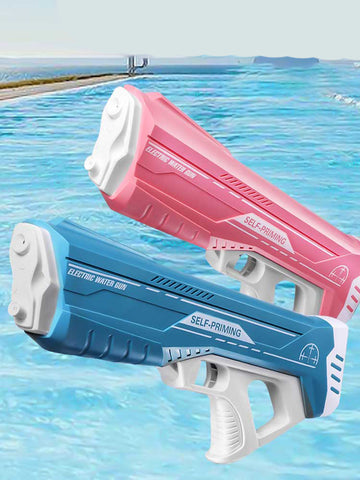 Pistola de agua eléctrica automática Modle Azul/Rosa 